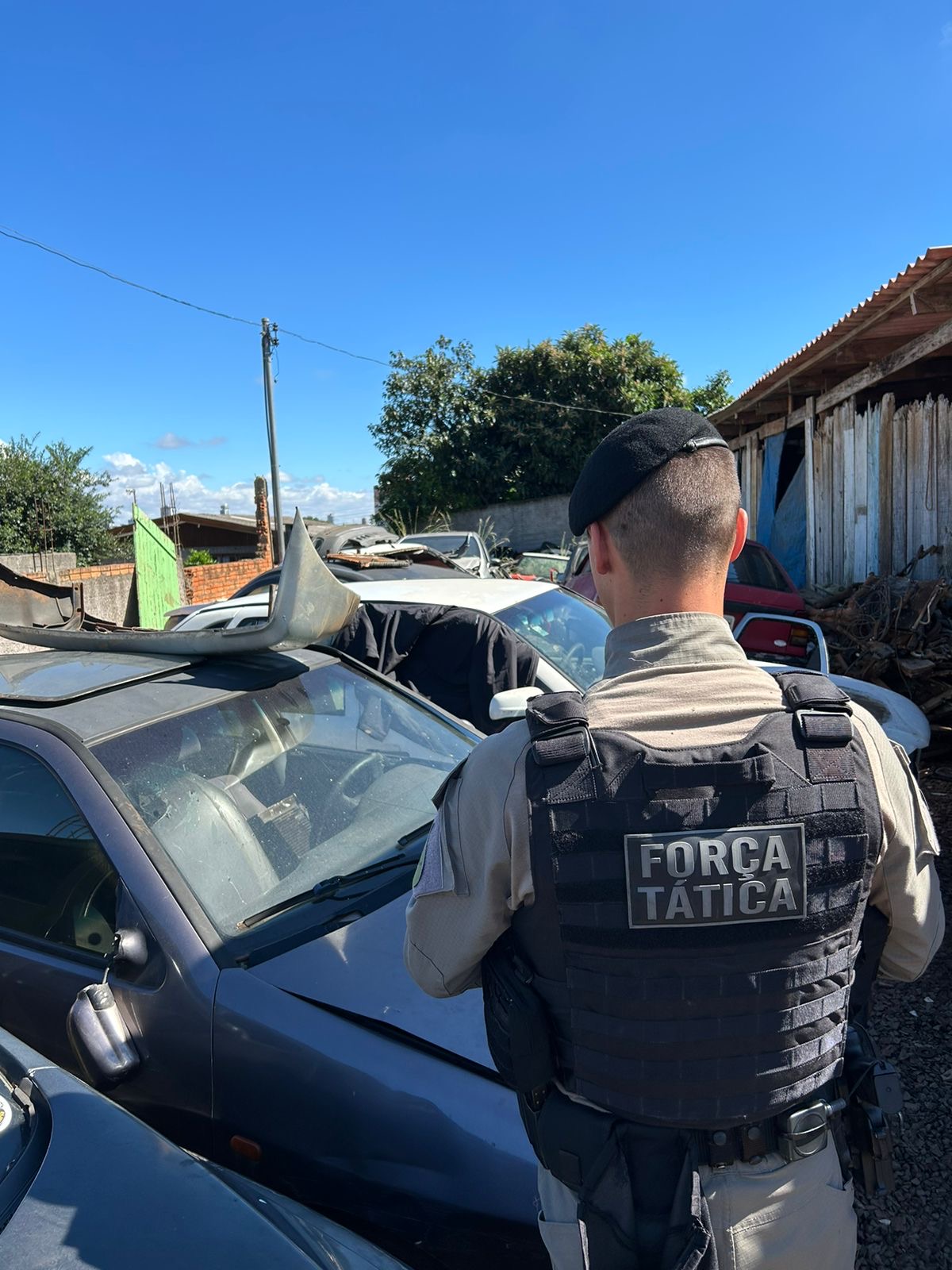 Operação Desmanche 2024 é desencadeada e flagra desmanche irregular em Passo Fundo. Na manhã desta terça-feira.