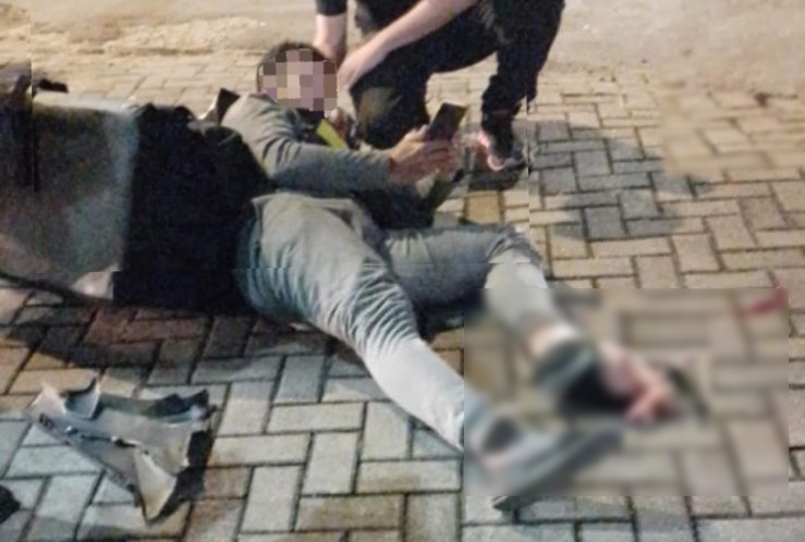 Em Passo Fundo, motoboy tem parte do pé arrancado após acidente com condutor embriagado. O acidente foi no início da noite de sexta-feira.