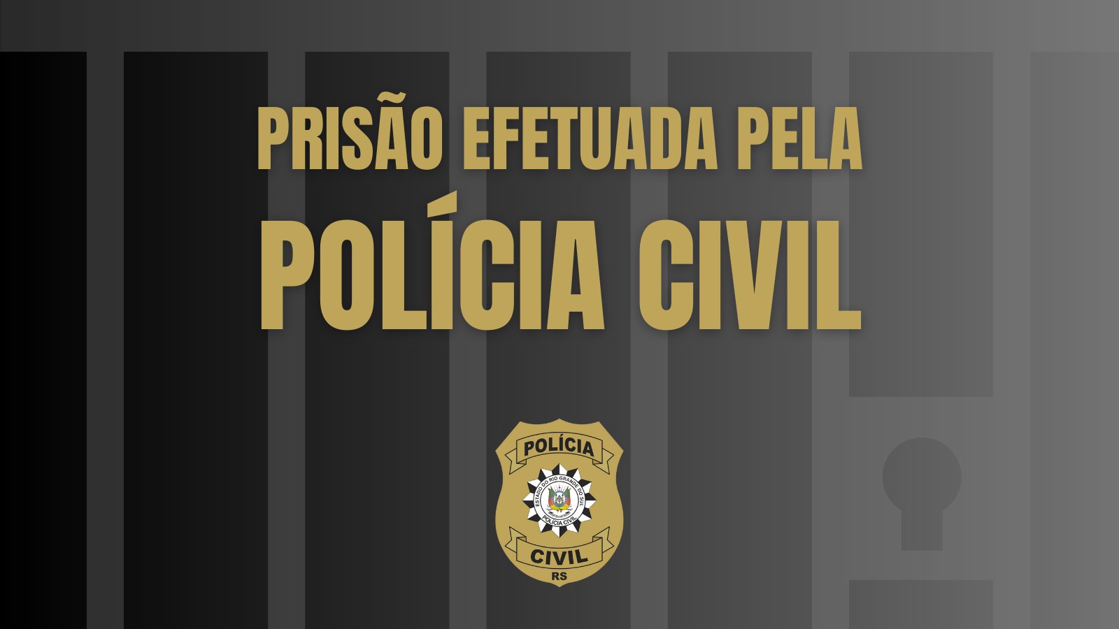 Em poucas horas, Polícia Civil prende suspeito de homicídio ocorrido na Vila Rodrigues, durante a madrugada em Passo Fundo