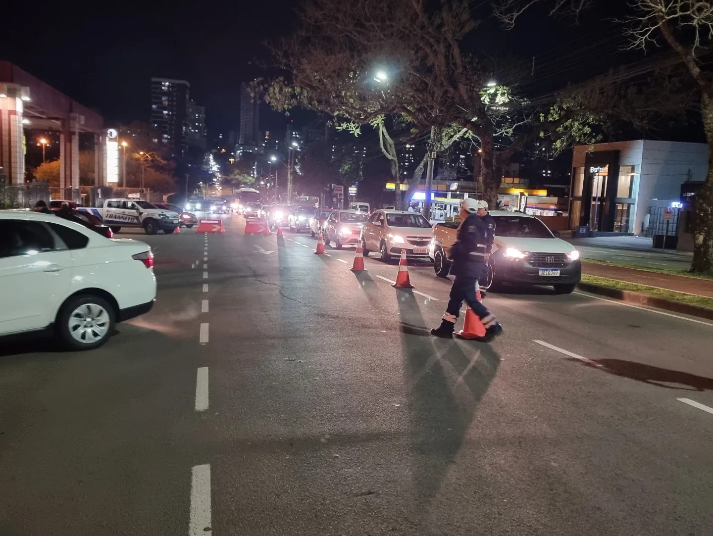 Na noite desta terça-feira, a Guarda Municipal de Trânsito, com apoio da Brigada Militar, realizou mais uma edição da Operação Balada Segura