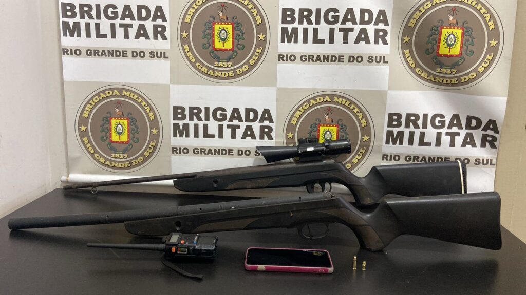 3º Batalhão de Polícia de Choque, prendeu um indivíduo na tarde de segunda-feira (08/07) em Passo Fundo, por porte irregular de arma de fogo