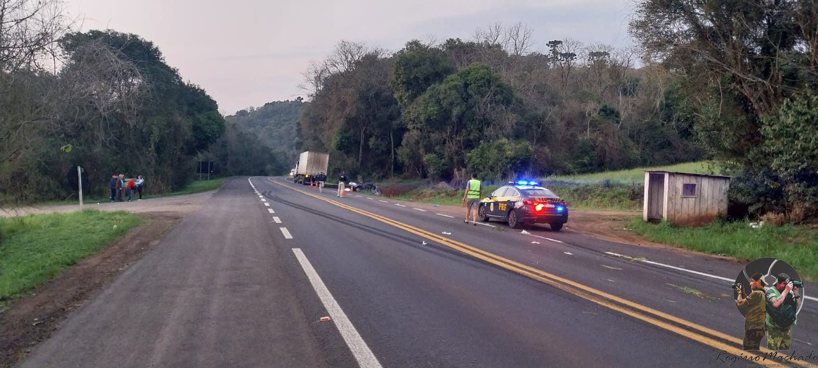 Polícia Rodoviária Federal (PRF) foi acionada na manhã desta quinta-feira em um grave acidente de trânsito que resultou em uma vítima fatal.