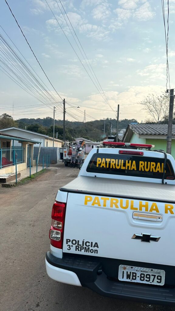 Homens são presos pela Brigada Militar por Furto de Energia Elétrica