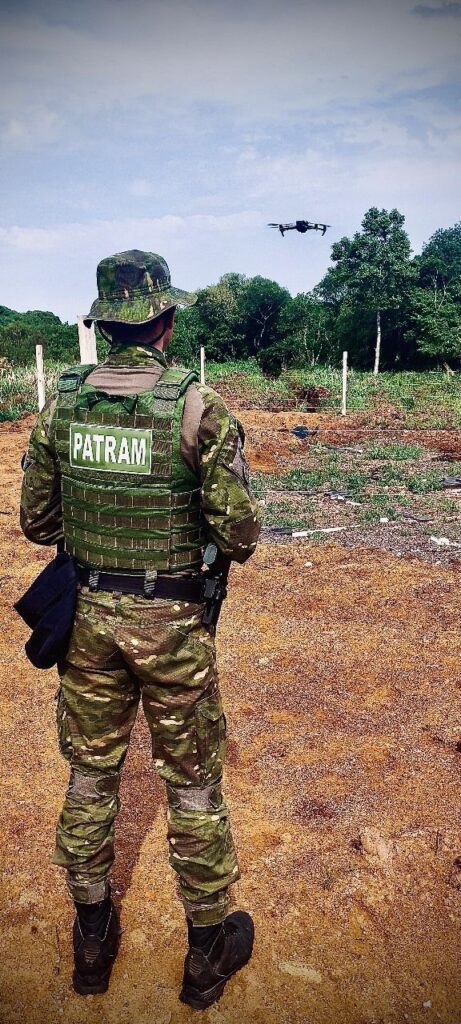 Brigada Militar flagra poluição hídrica em Coxilha