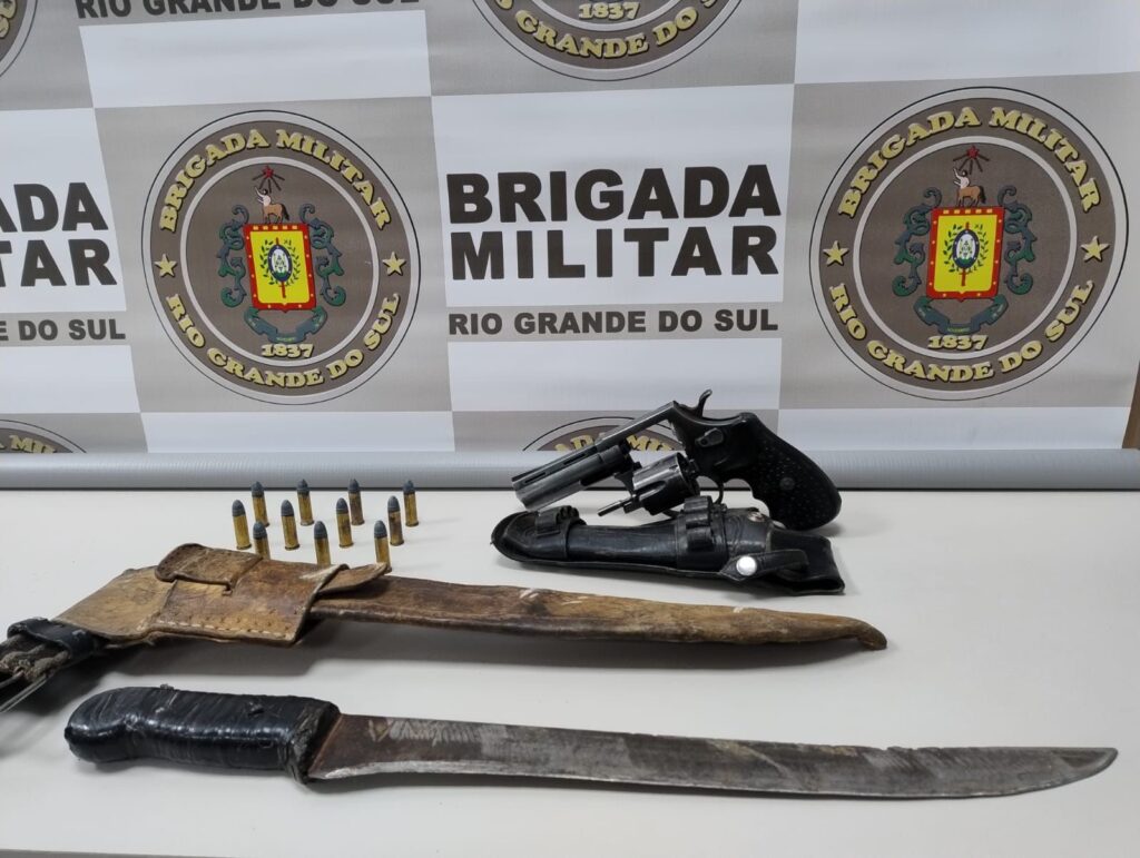 3ºRPMon prende homem por porte ilegal de arma de fogo em Gentil