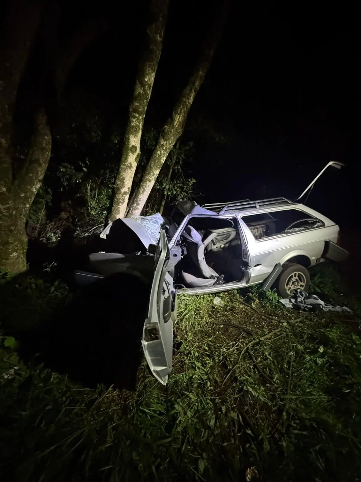 Morreu no hospital, a segunda vítima do acidente de trânsito, ocorrido durante a madrugada de sábado para domingo, entre Ronda Alta e Pontão