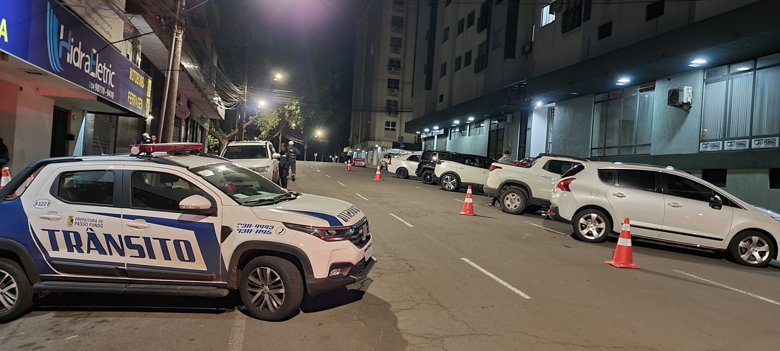 Passo Fundo Notícias, Operação Balada Segura, Guarda Municipal de Trânsito e Brigada Militar