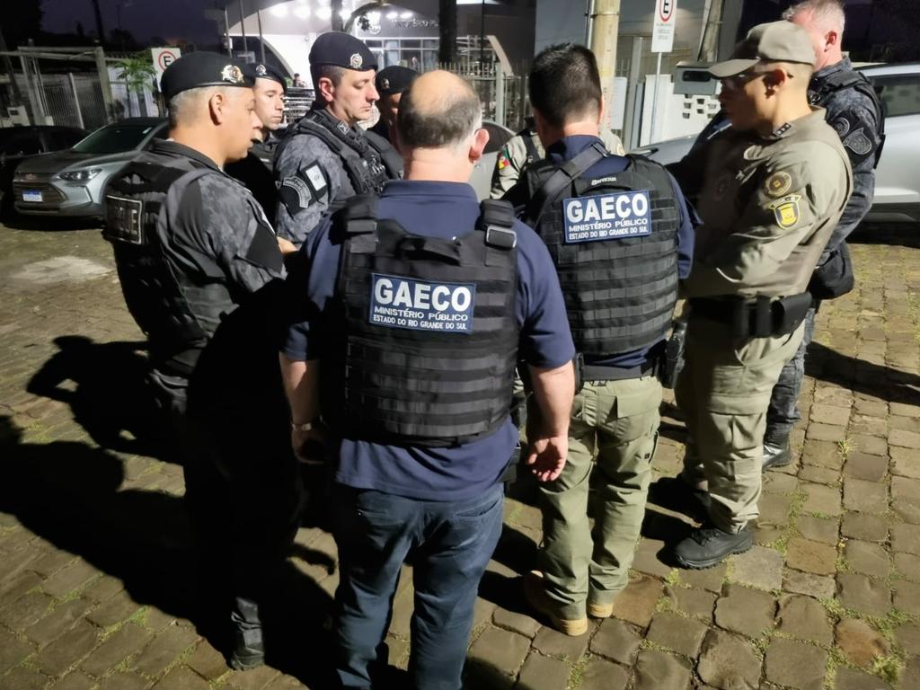 GAECO/MPRS combate facção que ameaçava e atribuía falsos delitos a policiais militares