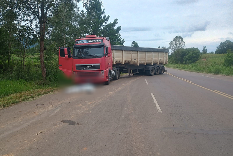 Caminhoneiro passo-fundense morre atropelado pelo próprio veiculo