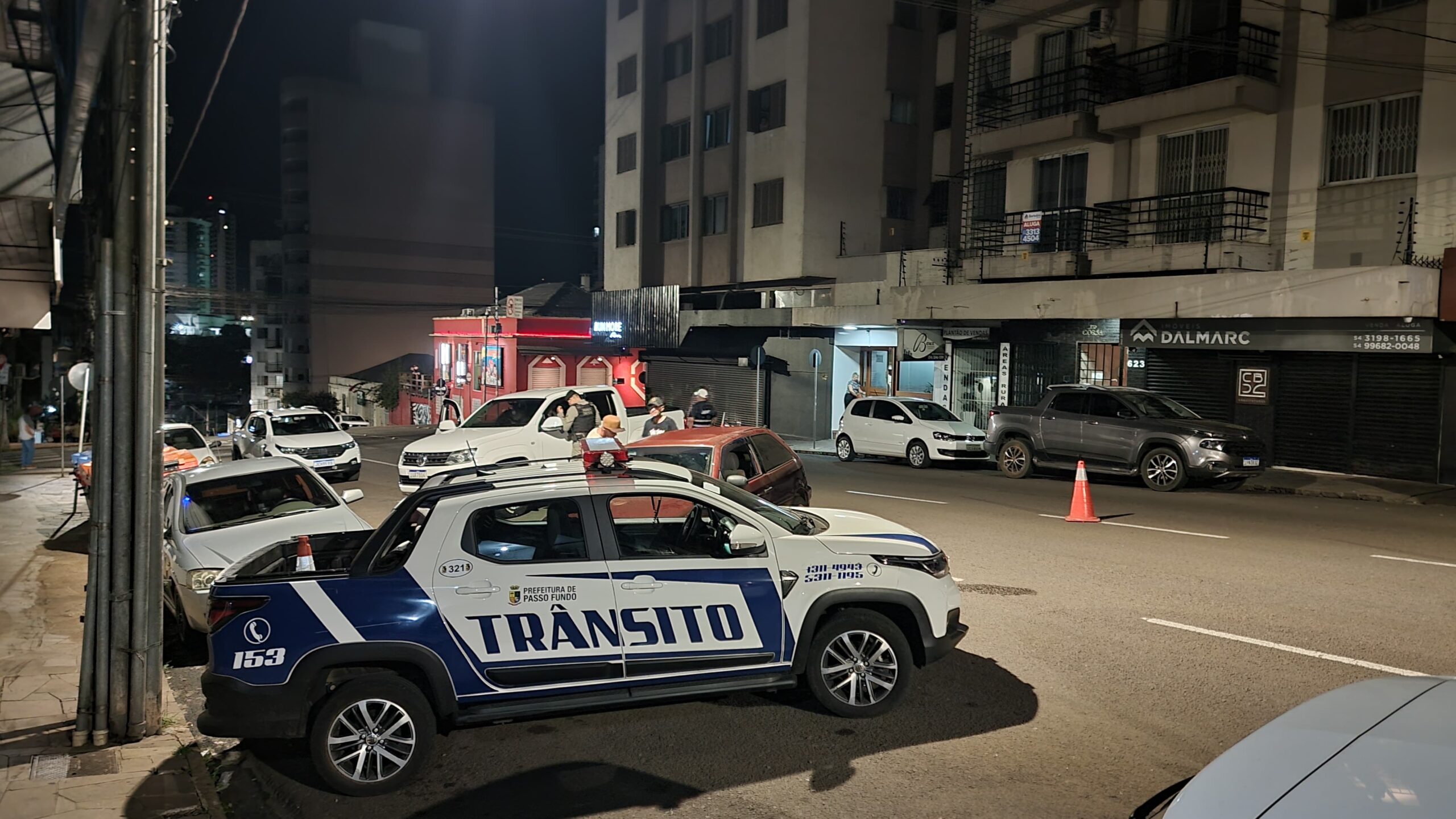 Durante a madrugada de domingo (19), uma operação foi realizada em Passo Fundo, pela Guarda Municipal de trânsito e Brigada Militar