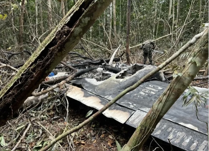 A FAB atuou para interceptar uma aeronave que entrou clandestinamente no espaço aéreo brasileiro, oriunda da Venezuela