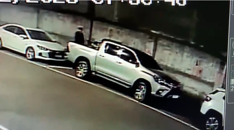 Hilux é furtada no centro de Passo Fundo