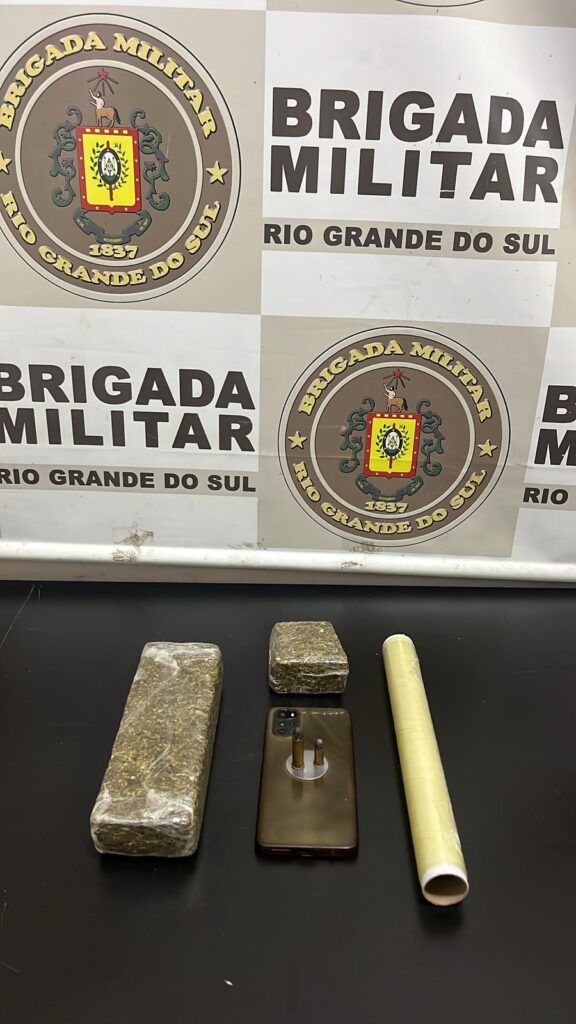 Homem é preso por tráfico de drogas e posse de munições em Passo Fundo