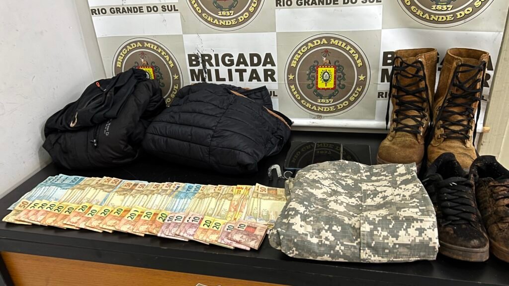 Dois são presos pela Brigada Militar após roubo a joalheria