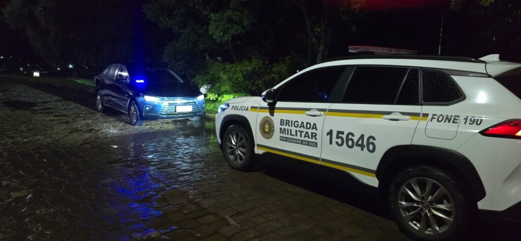 Veículo roubado em Ernestina é recuperado pela Brigada Militar em Carazinho